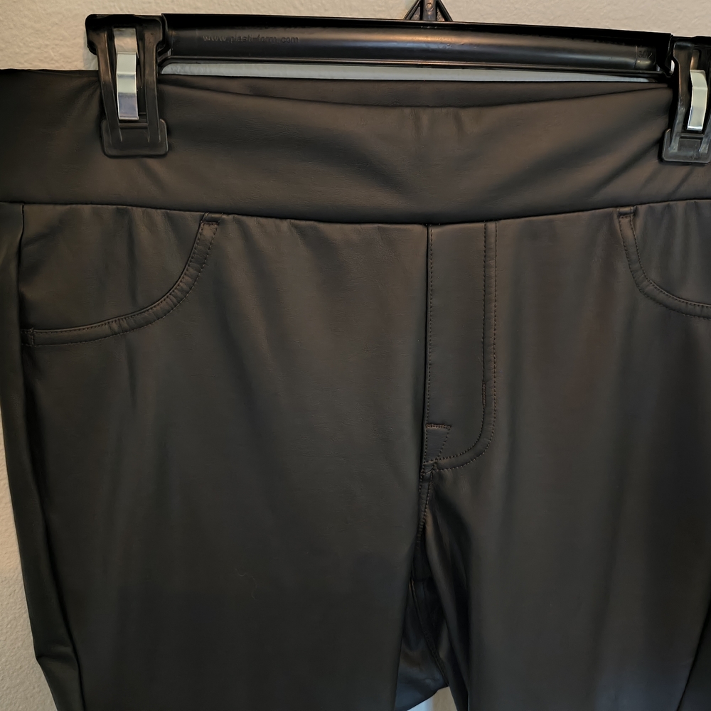 Torrid Black Pleather Leggings